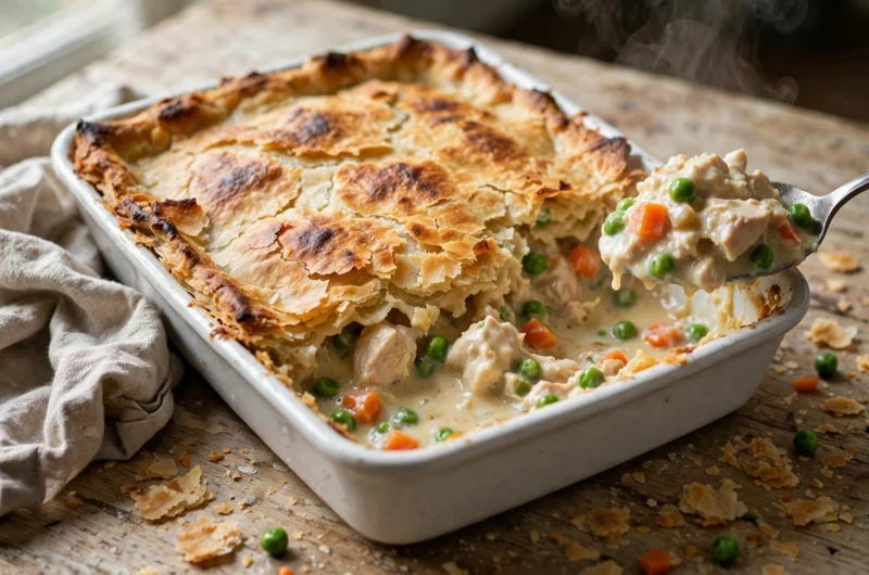 Chicken Pot Pie Casserole