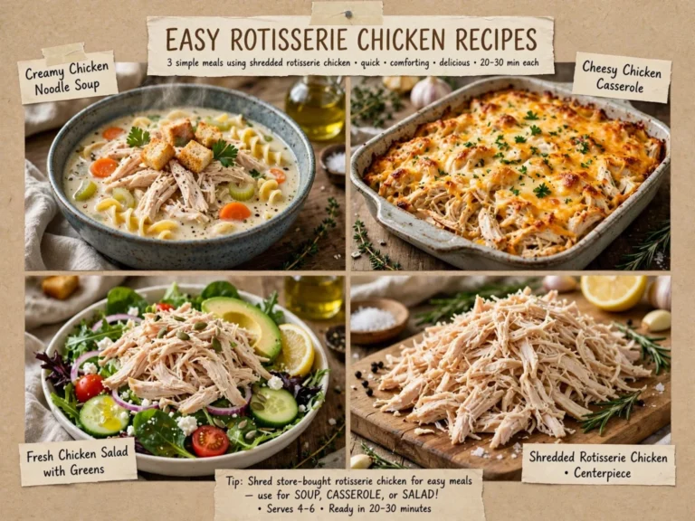 Rotisserie chicken recipes